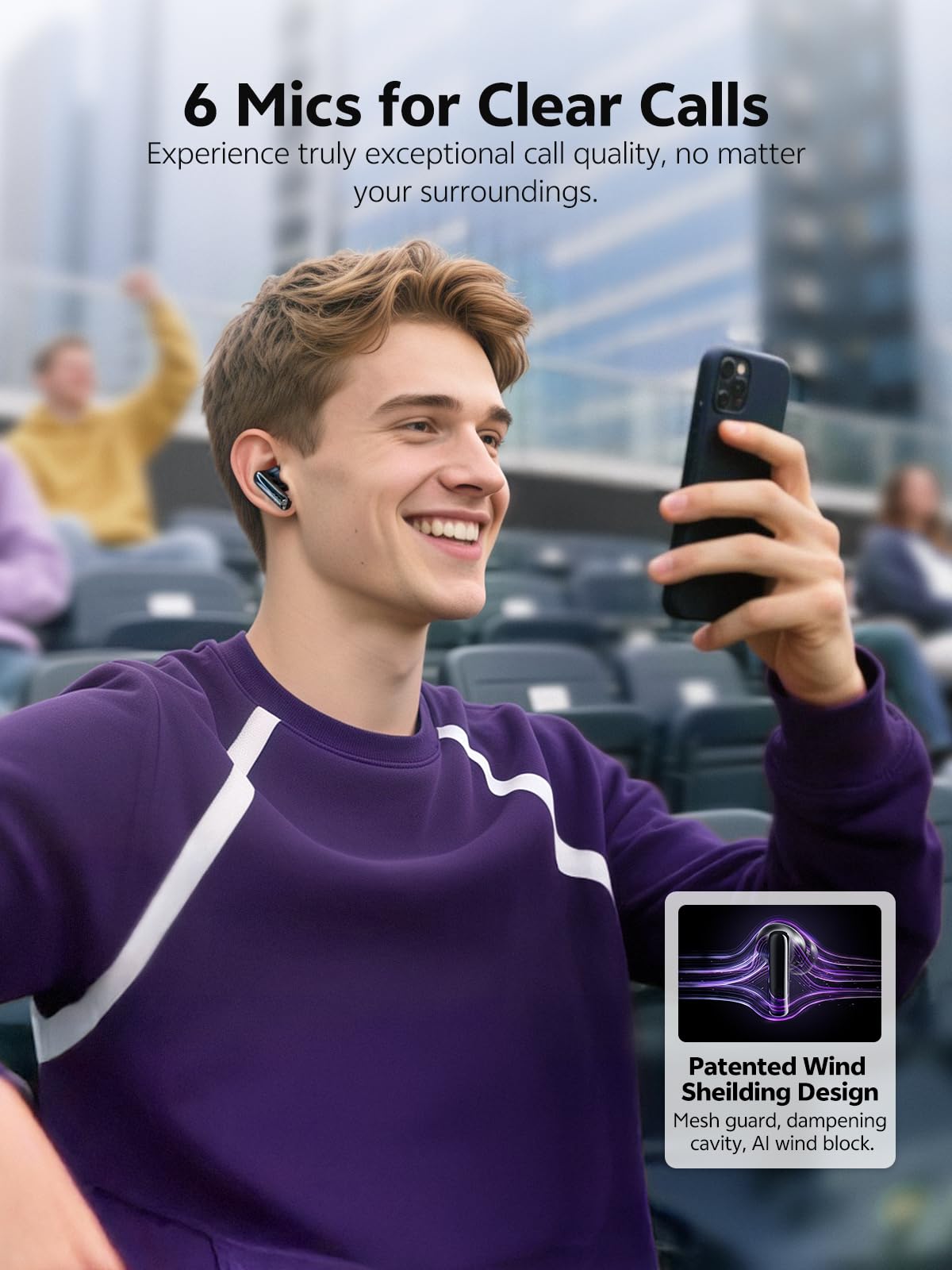 QCY MeloBuds N70 LDAC hi-res audio for richer wireless music