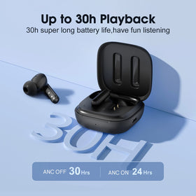 QCY T13 quick charge delivers one hour of playback.
