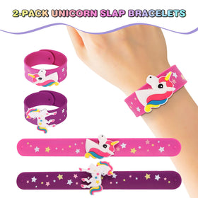 QearFun Unicorn Headphones built-in mic for clear online chats.