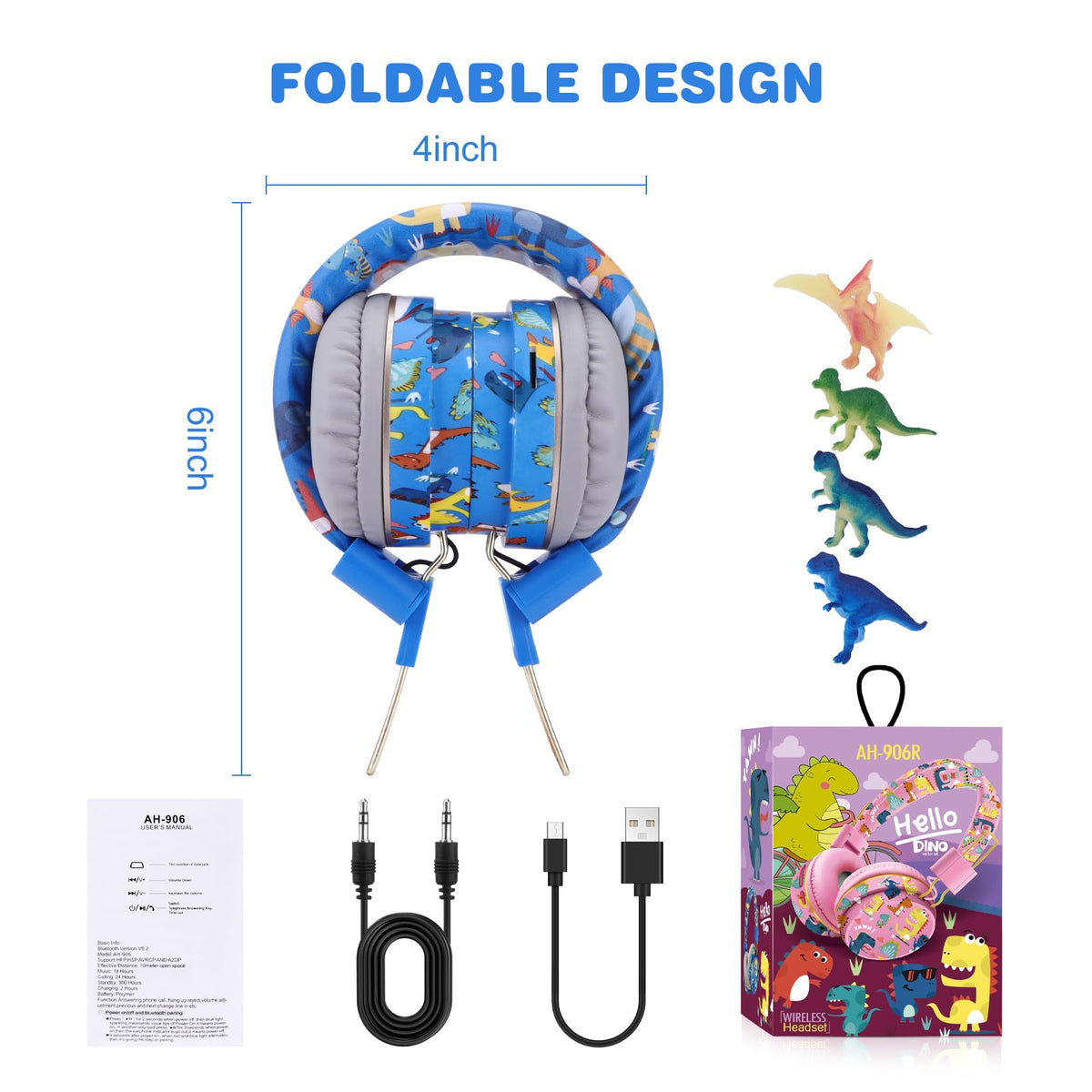 QearFun dinosaur gift box with toys enhances birthday presentation