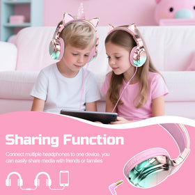 QearFun foldable headphones for easy backpack storage.