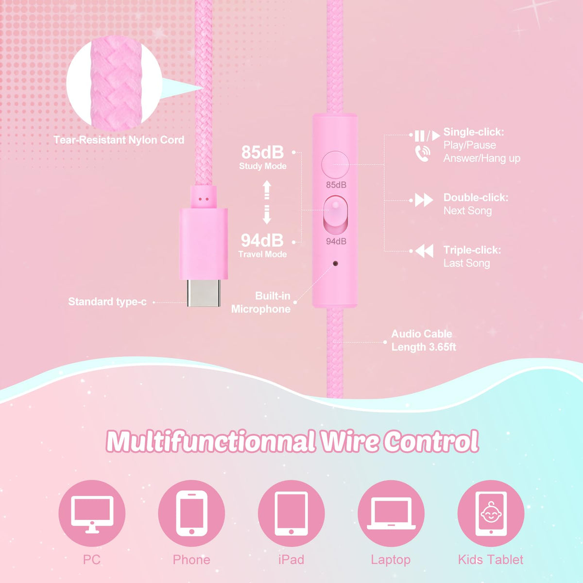 QearFun share port lets friends listen from one device