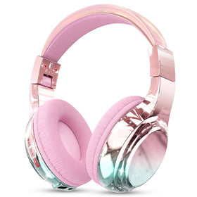 QearFun Kids Bluetooth Headphones Deep Universe Black with immersive sound