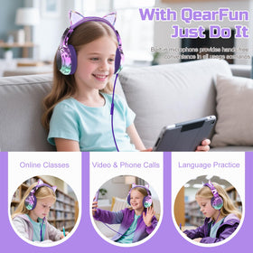 QearFun volume-limiter feature keeps ears safe during classes