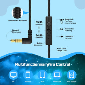 QearFun built-in mic enables clearer online classes and quick calls.