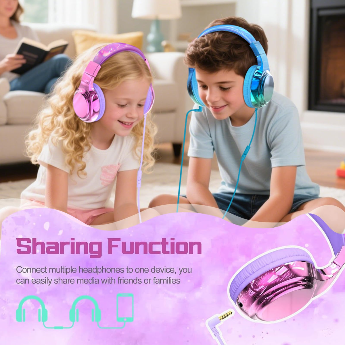 QearFun foldable design and compact case make travel easy.