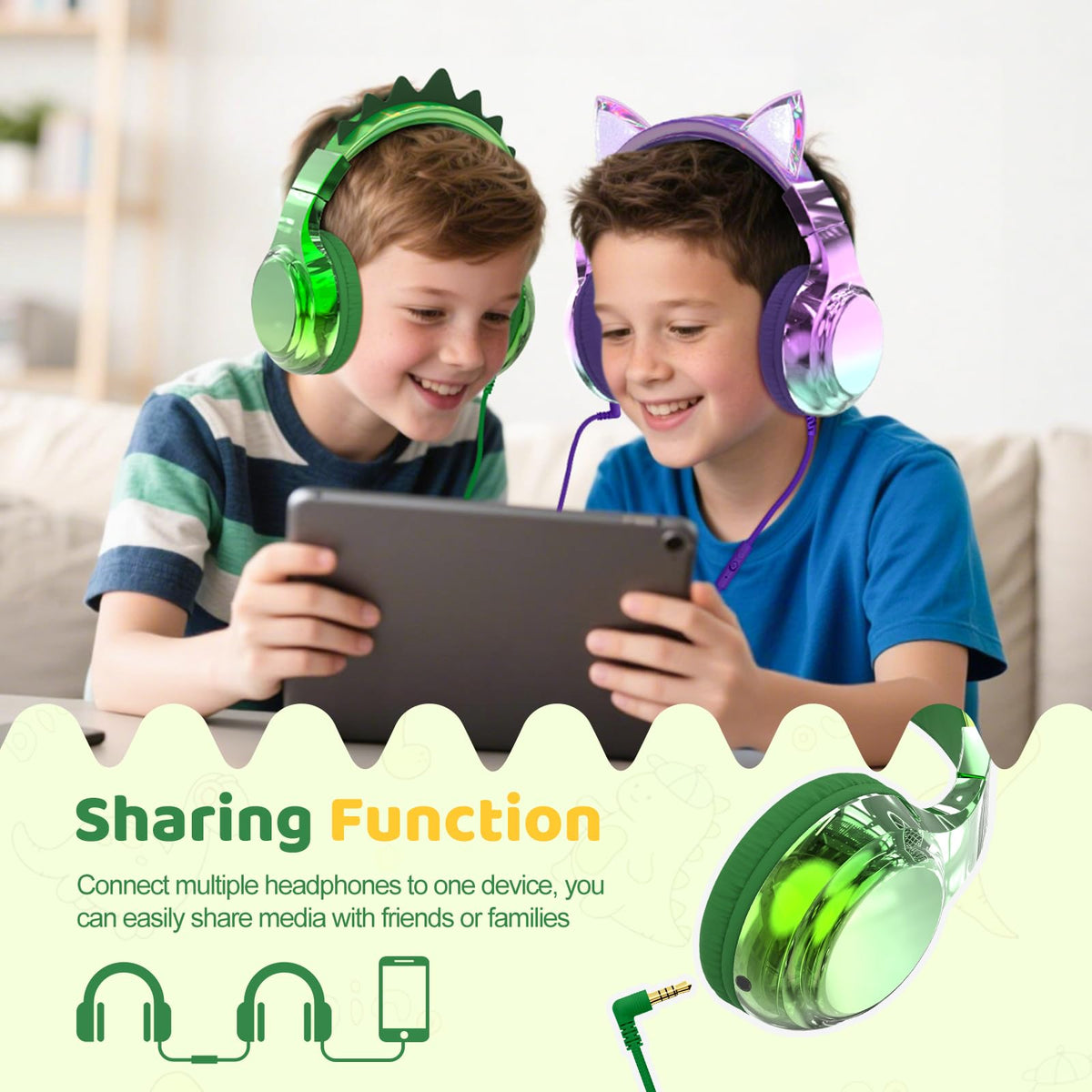 QearFun tangle-free cable reduces tangles during daily use.