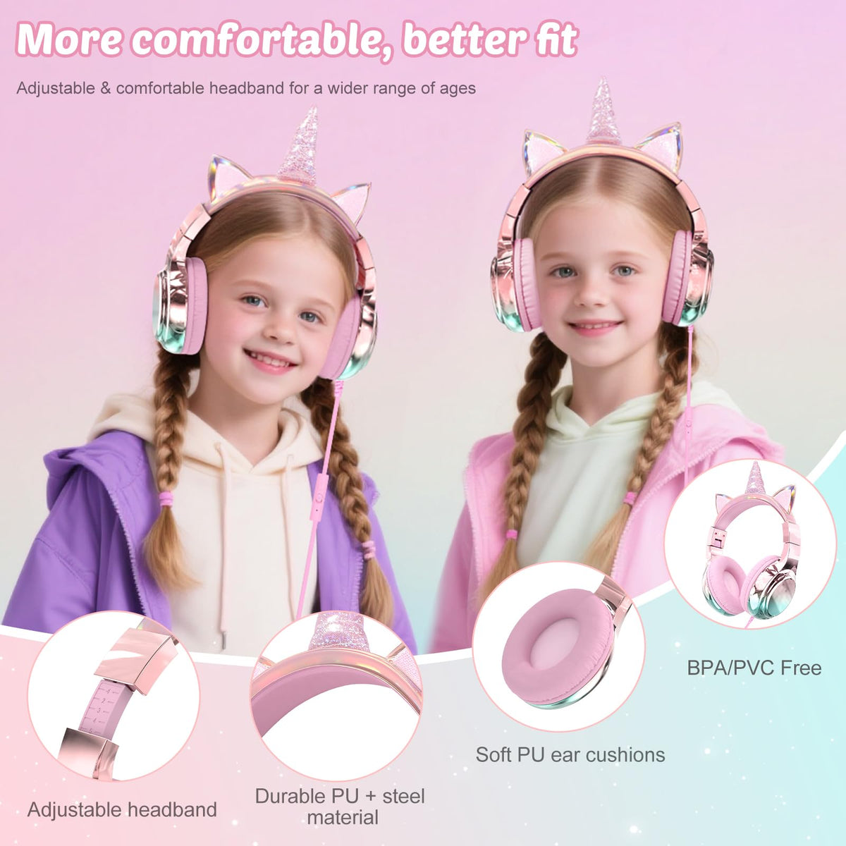 QearFun foldable design makes them easy to pack