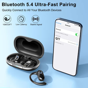 Qecnato compatible with iOS and Android devices for easy pairing.