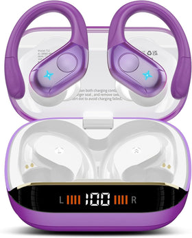 Qecnato front packaging showing earbuds and benefits