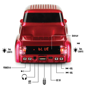 QFX BT-1956 Bluetooth hands-free connection for easy wireless pairing