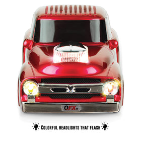 QFX BT-1956 built-in microphone enables clear hands-free conversations
