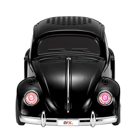 QFX BT-1960-BLK rear view with USB/TF ports and connections