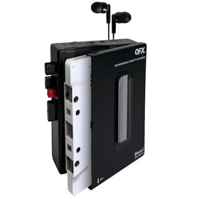 QFX RETRO-1980 front view showing controls and benefit of easy operation