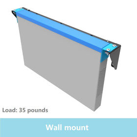 QiaoYoubang foldable patch panel bracket shown ready for flexible mounting.