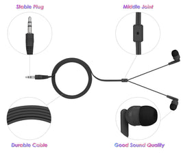 QIDAIZUOEN individually wrapped earbuds ready to hand out hygienically
