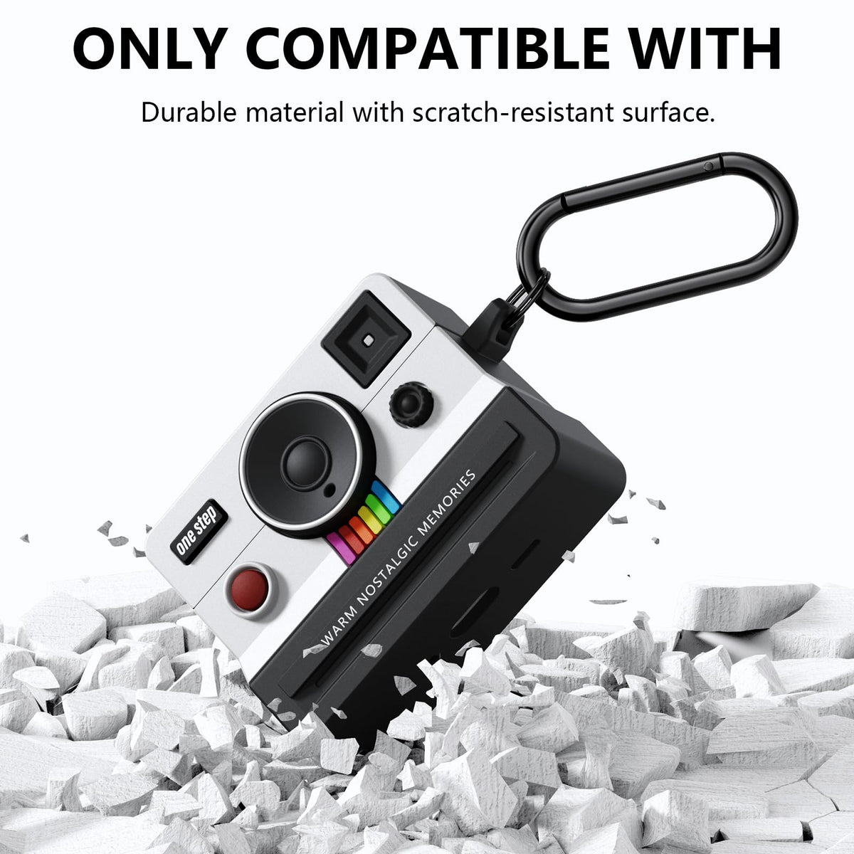 QINGQING AirPods Pro 3 case provides 360° protection for daily use against dust and drops.