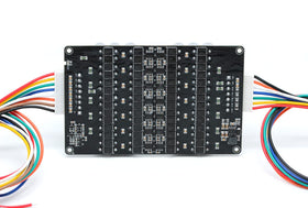 QINIZX connected to a 14S battery pack showing practical use and balanced voltages