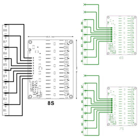 QINIZX parallel balancing setup for higher capacity configurations