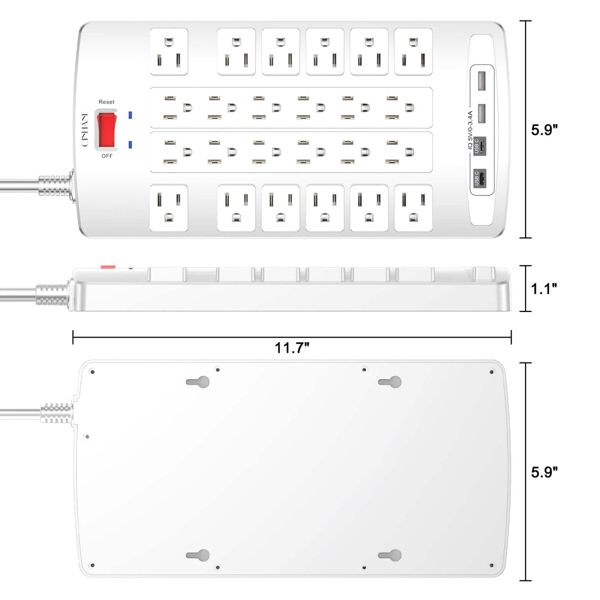 QINLIANF packaging with instruction manual for quick setup benefit