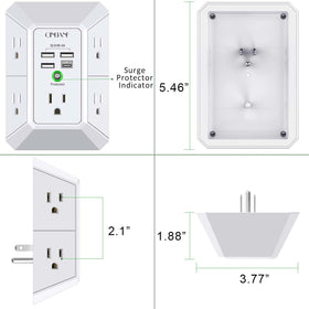 QINLIANF ideal for travel, dorms, and busy desks at home