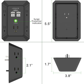 QINLIANF packaging box reveals contents and warranty details