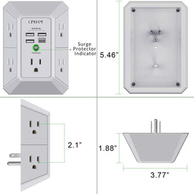 QINLIANF supports 100-240V for global travel compatibility