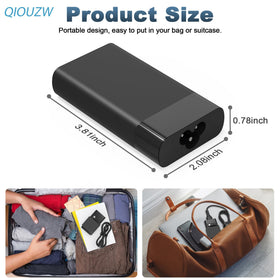 QIOUZW 65W USB-C charger featuring durable build for everyday work