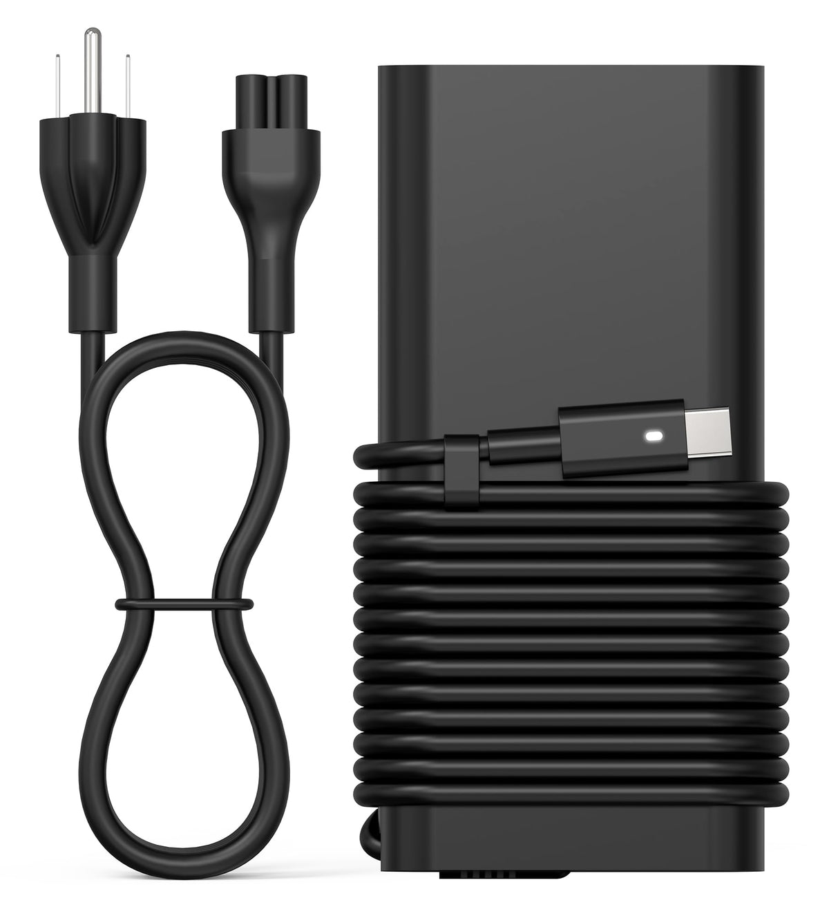 QIOUZW 90W USB-C adapter for Dell laptops powering on the go