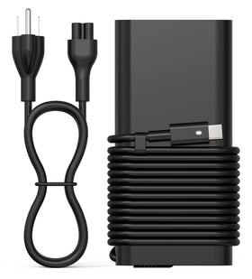 QIOUZW 90W USB-C adapter for Dell laptops powering on the go