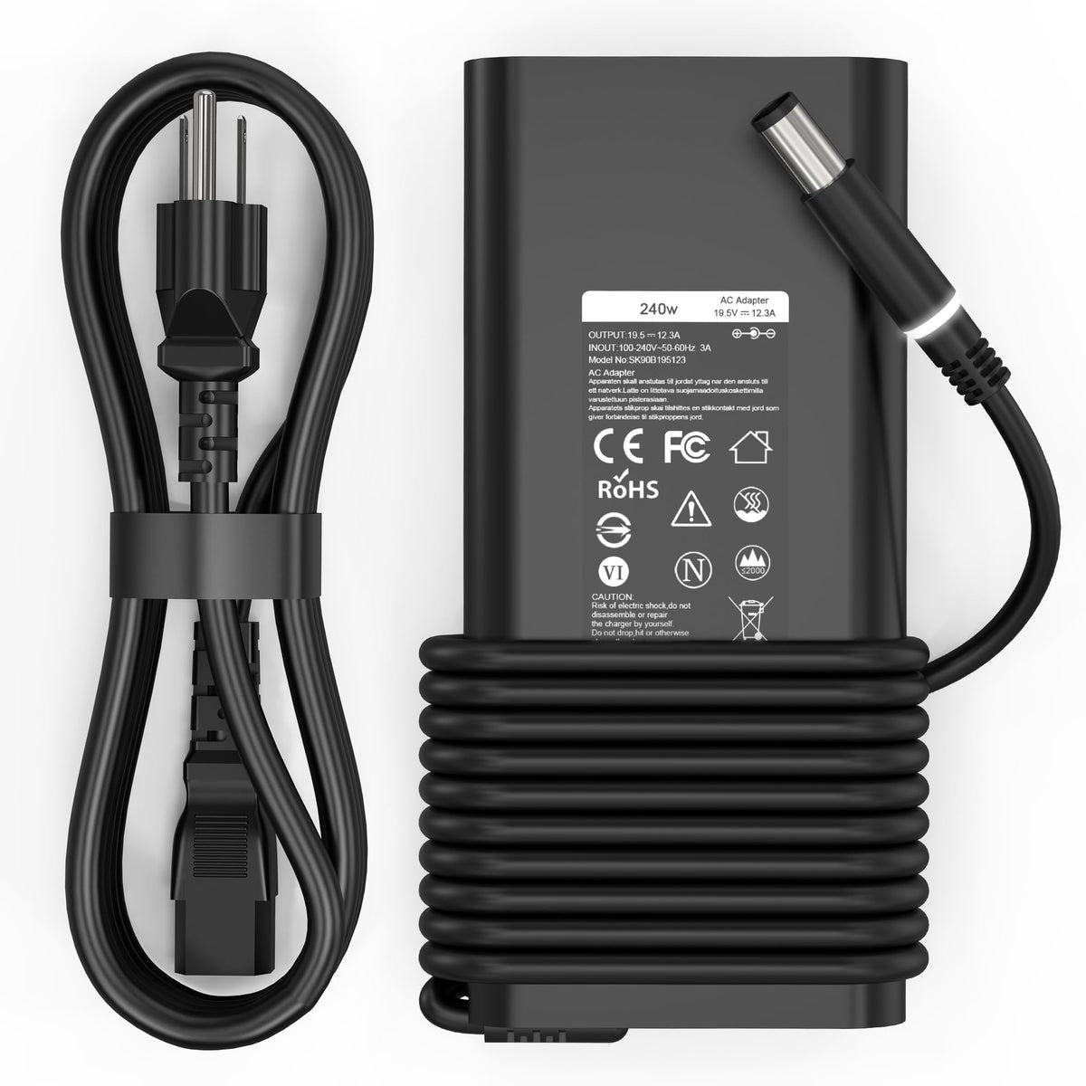 QIOUZW front view adapter showing compact design and reliable power