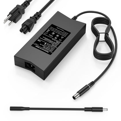 QIOUZW front view packed adapter shows compact charger for easy replacement