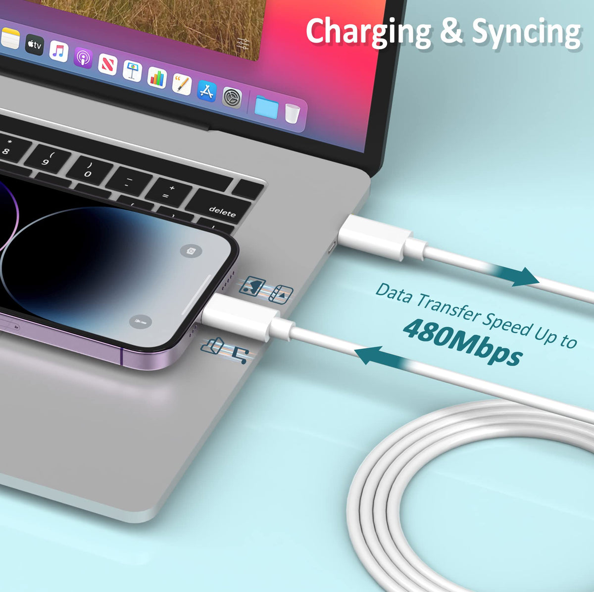QIOUZW compact charger in packaging, great for gifts and starters