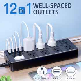 Qiyuan close-up of sealed outlet covers highlighting waterproof protection in rain