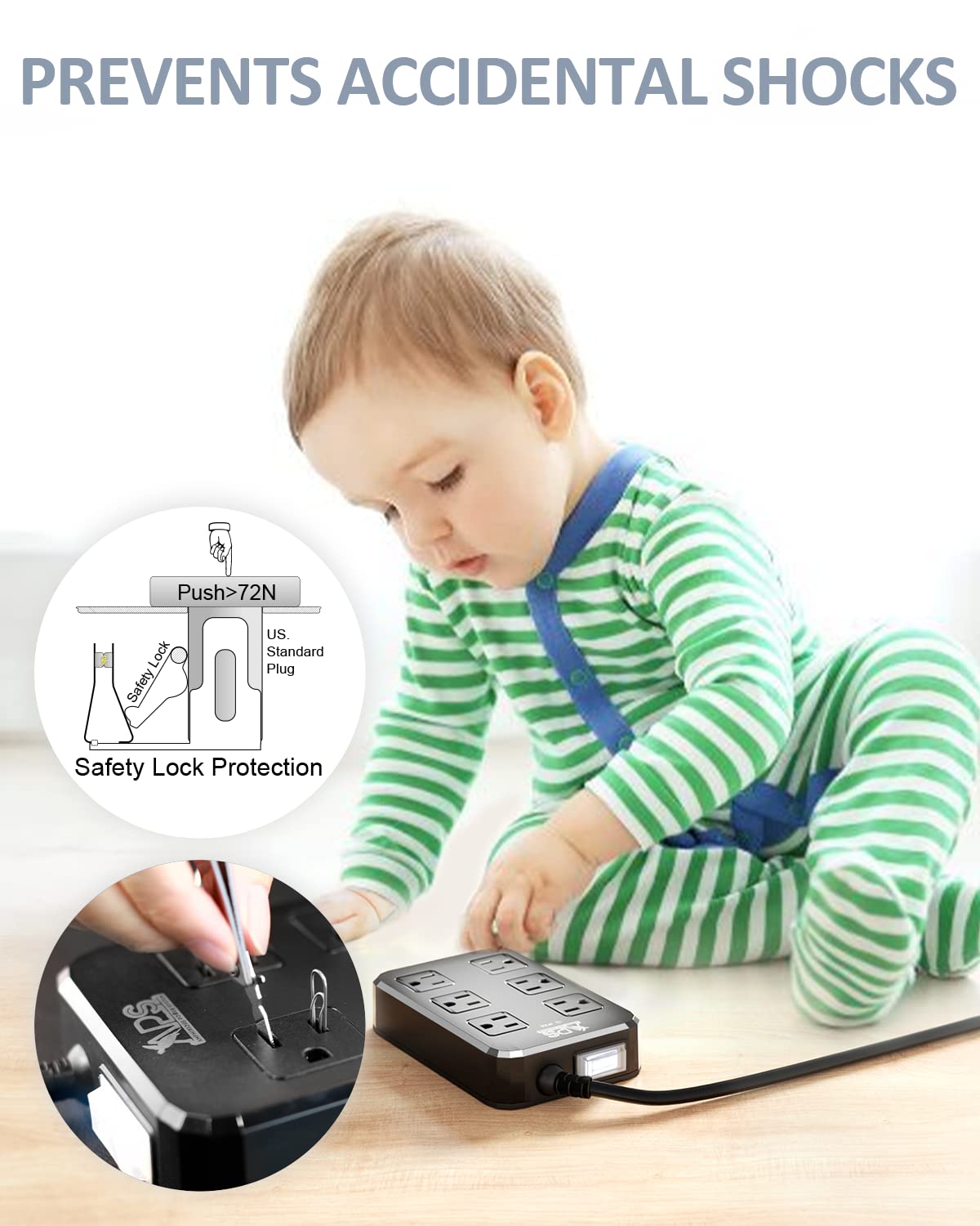 Qiyuan textured ABS+PC case close-up demonstrating durable heat-resistant build