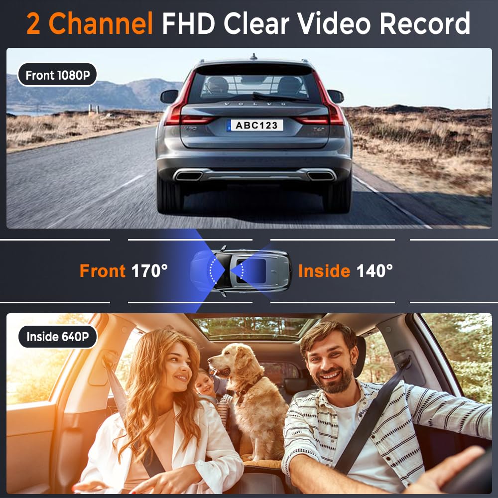 QiyuanLS inside dashcam captures cabin activity for better trip awareness