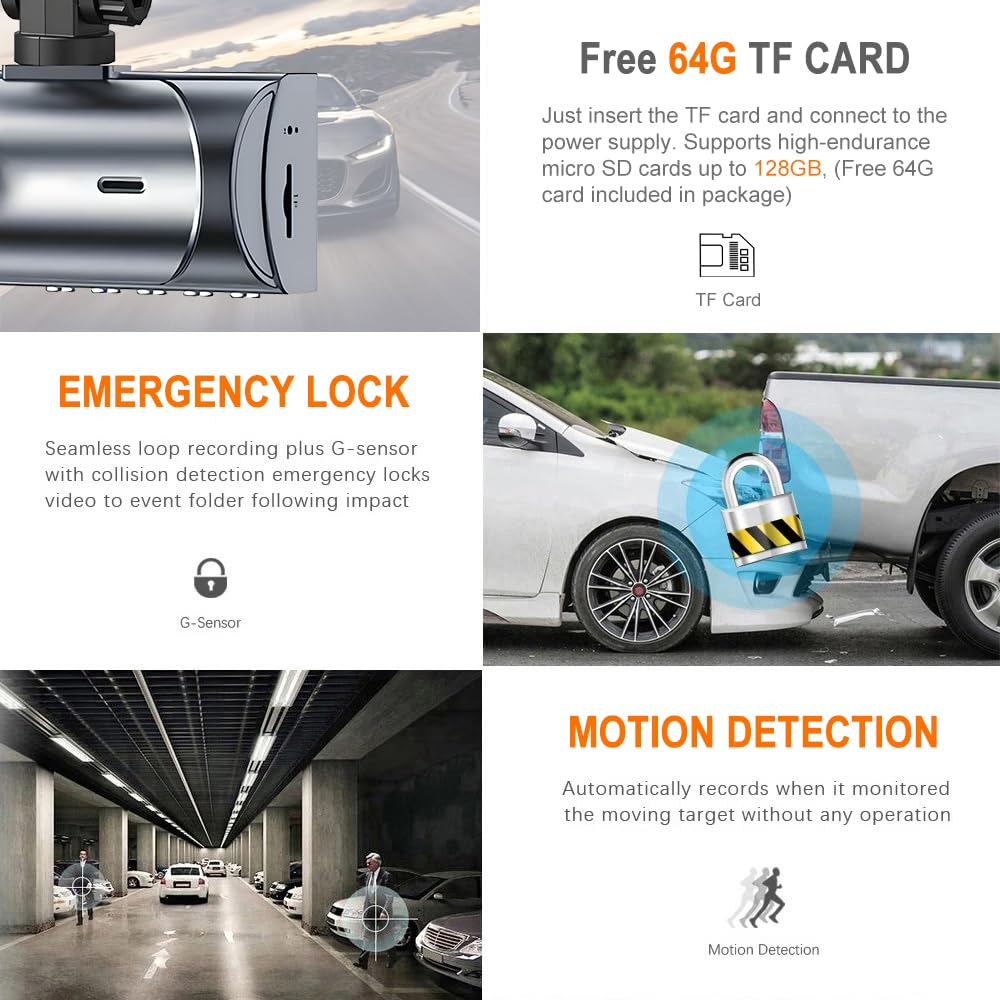 QiyuanLS parking mode helps monitor surroundings when parked