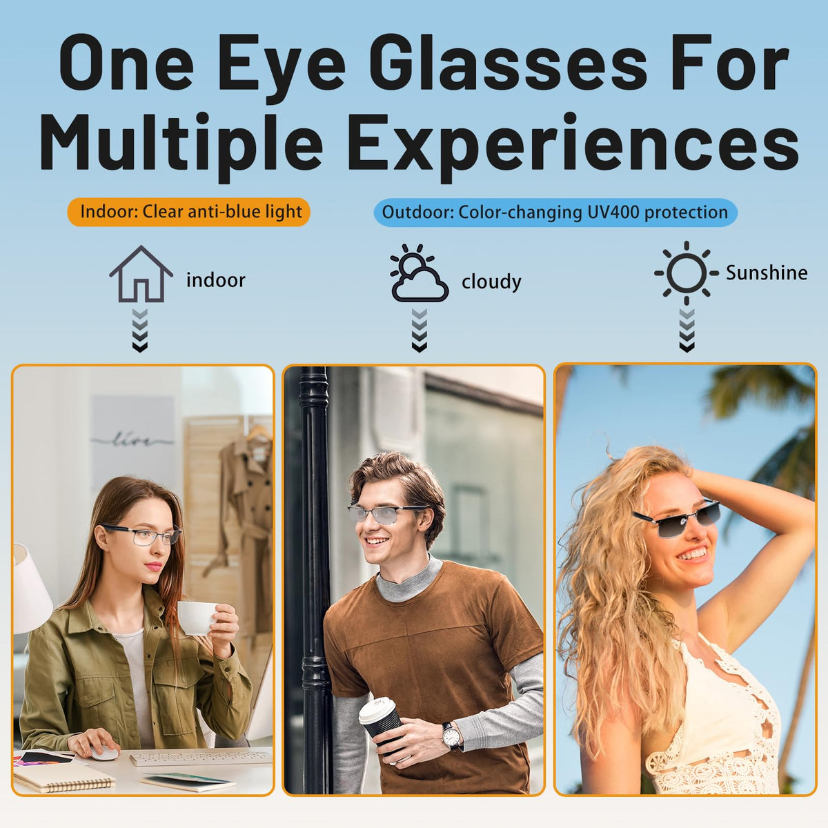 QJF Smart Glasses open-ear speakers deliver rich audio while staying aware of surroundings