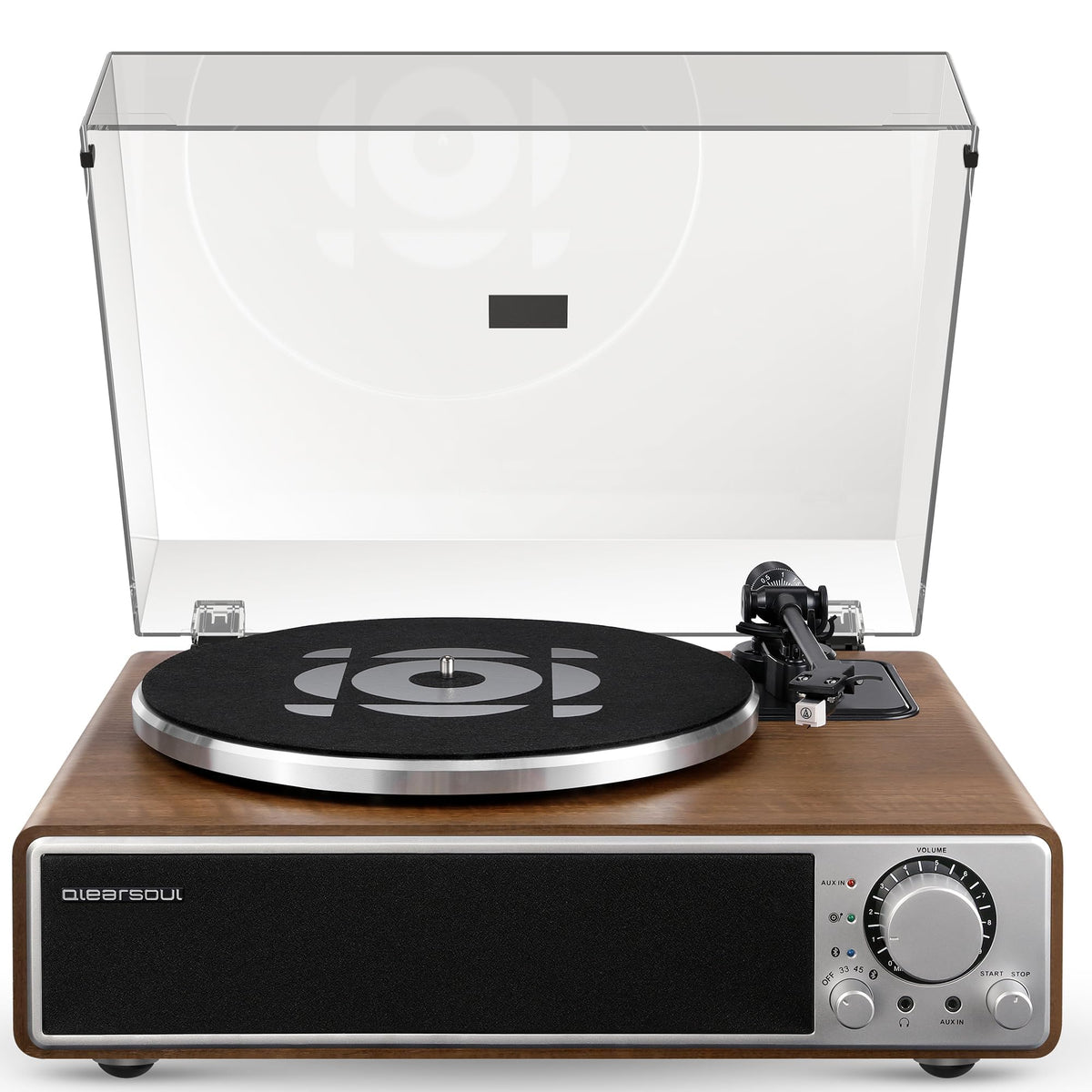 Qlearsoul ONE-Q front panel controls for quick setup and playback