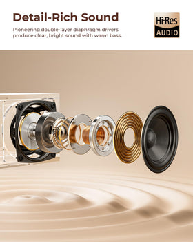 Qlearsoul ONE-S Bluetooth pairing enables wireless music streaming from the phone.