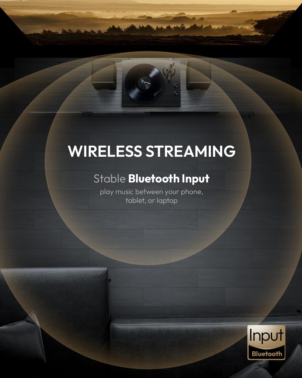 Qlearsoul SoulBox S1 belt-driven system for stable playback.