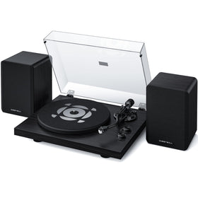 Qlearsoul SoulBox S1 front view with built-in preamp for easy setup.