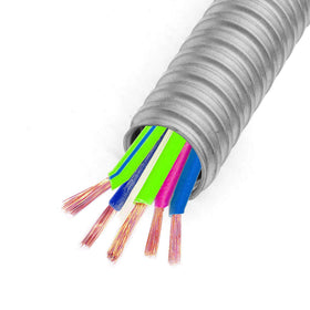 Qlvily flexible conduit enables easy bending around corners and obstacles.