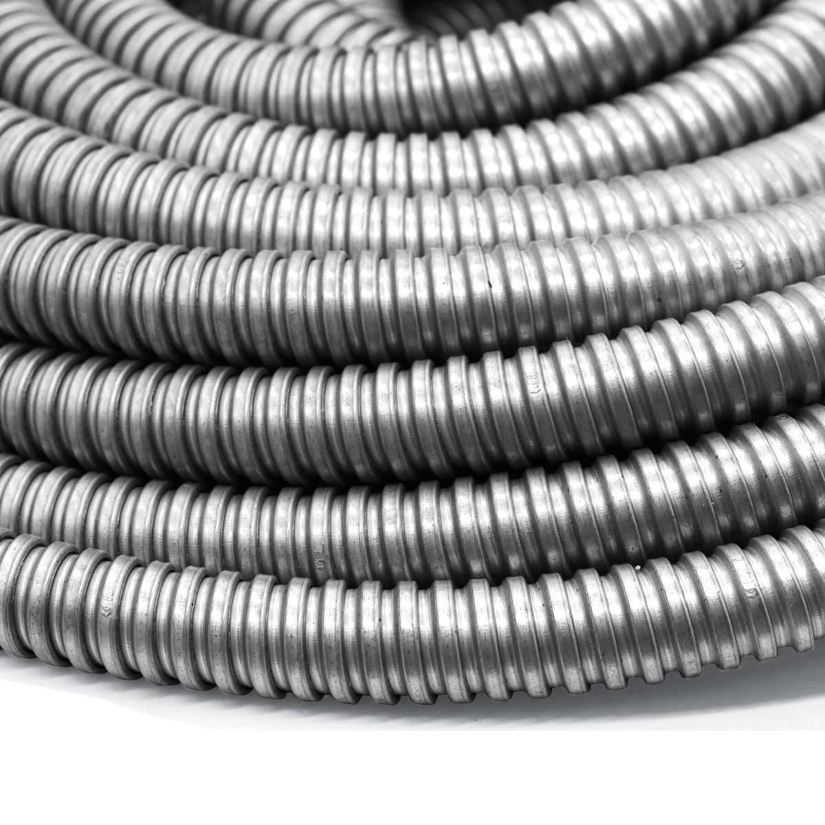 Qlvily outdoor use conduit supports security camera wiring and outdoor heaters.