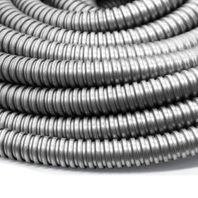 Qlvily outdoor use conduit supports security camera wiring and outdoor heaters.