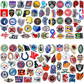 QLZDGH assorted sticker sheets laid out to display design variety and layering