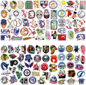 QLZDGH stickers on helmet and bicycle showing sport-ready, removable decoration