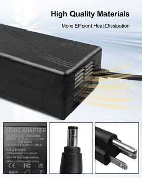 Qnbes 48V 10A power supply for TB10D enables safe operation and long life.