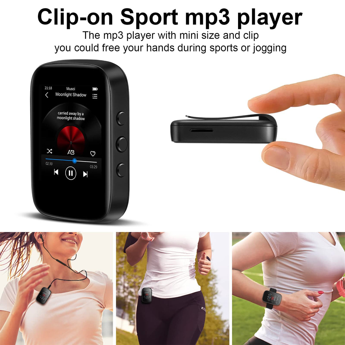 QNGEE micro SD expansion up to 512GB for extra music