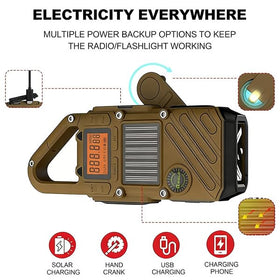 QNIGLO SOS alarm helps signal for help during hikes.